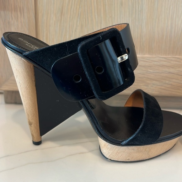 SERGIO ROSSI Platform Sandals - Picture 5 of 12